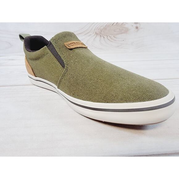 Xtratuf Mens Sharkbyte Green XSB-300 Canvas Boat Shoes Size 7. 5 - Picture 13 of 13